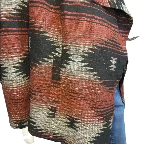 Jack by BB Dakota Women’s Tribal/Aztec Open Cardigan Size M. - Picture 7 of 13